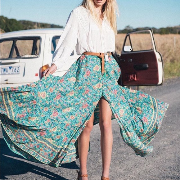 Spell Dresses & Skirts - Spell Folktown Blue skirt